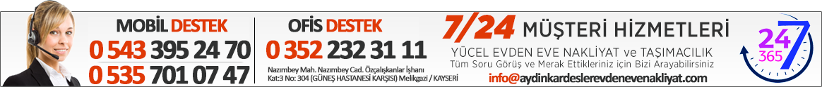 Kayseri Evden Eve Nakliyat